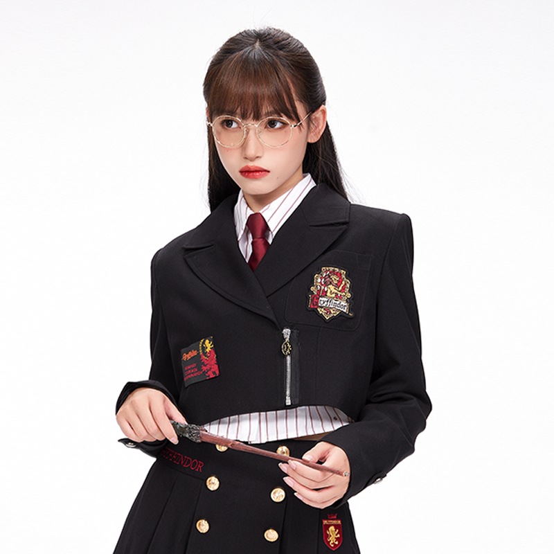 ハリーポッター カレッジ風ショートスーツ 女の子 Jk 制服 ジャケット 薄手 ハリーポッター カレッジ風ショートスーツ 女の子 Jk 制服 ジャケット 薄手