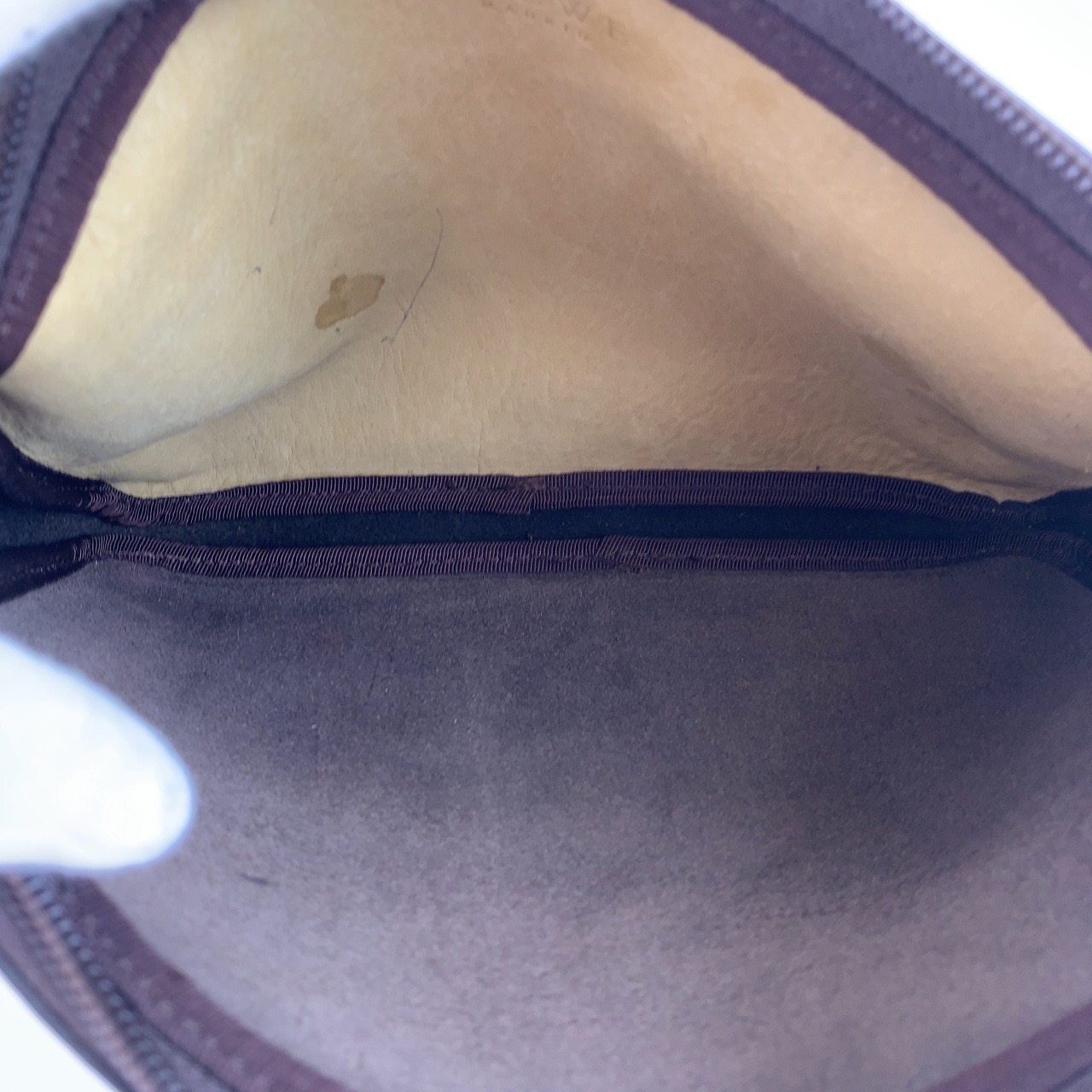 ヴィンテージ アナグラム ブラウン スウェード/レザー 斜め掛け ショルダーバッグ ポシェット カメラバッグ レディース 503295 ヴィンテージ アナグラム ブラウン スウェード/レザー 斜め掛け ショルダーバッグ ポシェット カメラバッグ レディース 503295