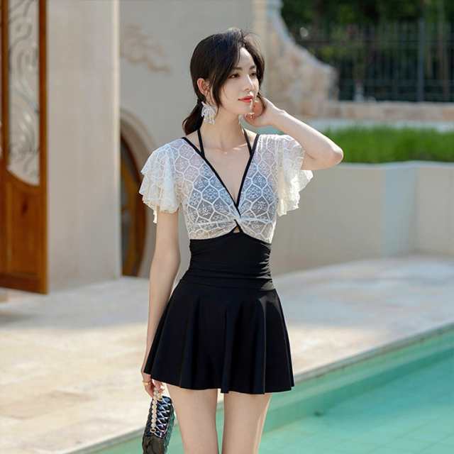 水着 レディース ワンピース 体型カバー水着 ブラック レッド タンキニ 背中開き バックシャン め 小胸 盛れる ママ水着 オーガンジー 無地 透け 肩紐 リボン オトナ女子 セクシー 20代 3 水着 レディース ワンピース 体型カバー水着 ブラック レッド タンキニ 背中開き バックシャン め 小胸 盛れる ママ水着 オーガンジー 無地 透け 肩紐 リボン オトナ女子 セクシー 20代 3