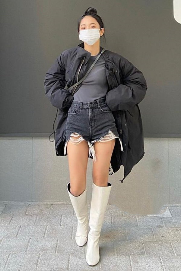 ザラ　ターコイズ クロップドジャケット　M ユニセックス　BTSグク着用　新品 KOOKY ZOO クーキーズー H/S DENIM JACKET・2 - tity