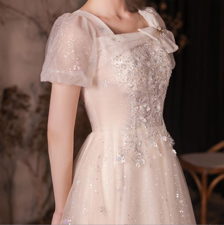 ロングドレス 韓国風 プリンセスライン 結婚式 洋服 花嫁の介添え人 ドレス 忘年会 半袖 ロング丈ワンピース 高級感 パーティードレス Aラインドレス 宴会ドレス ステージ 衣装 お嬢様 演奏会 着 ロングドレス 韓国風 プリンセスライン 結婚式 洋服 花嫁の介添え人 ドレス 忘年会 半袖 ロング丈ワンピース 高級感 パーティードレス Aラインドレス 宴会ドレス ステージ 衣装 お嬢様 演奏会 着