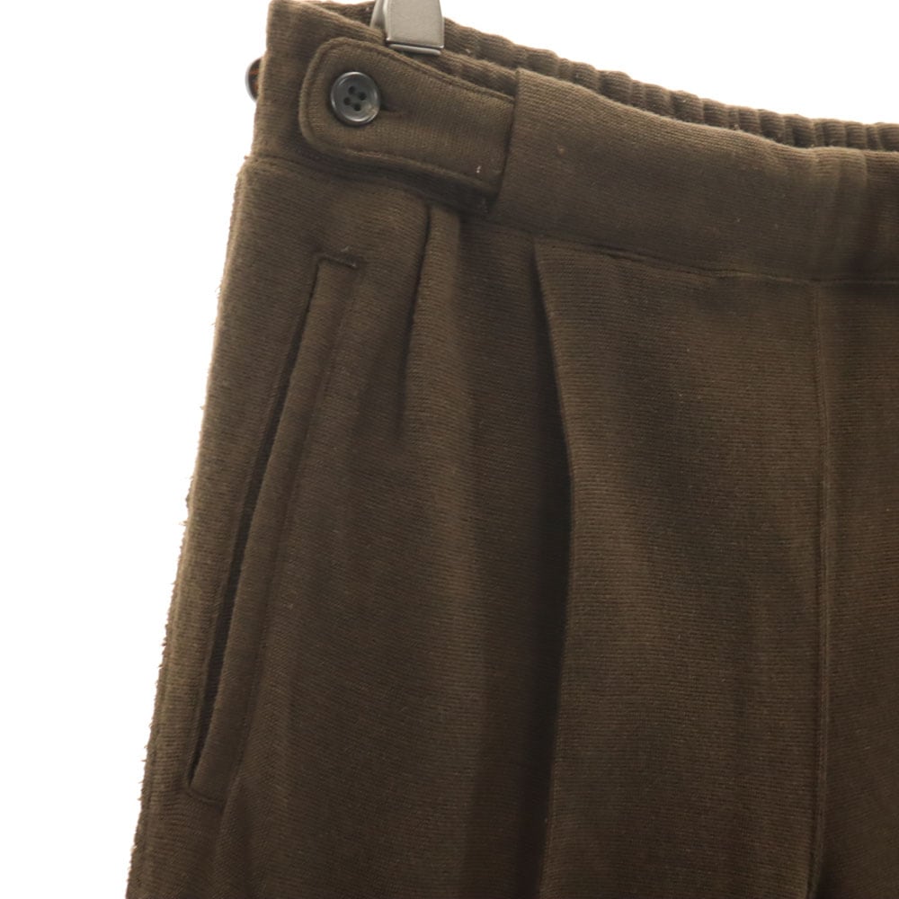 レインメーカー 日本製 ニット テーパードパンツ 4 ブラウン RAINMAKER メンズ