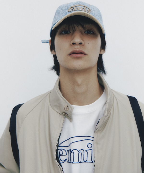 【emis】CHAIN STITCH T-SHIRT ★送料・関税込★大人気★ EMIS☆韓国人気 [正規品] CHAIN STITCH T-SHIRT 3COLOR