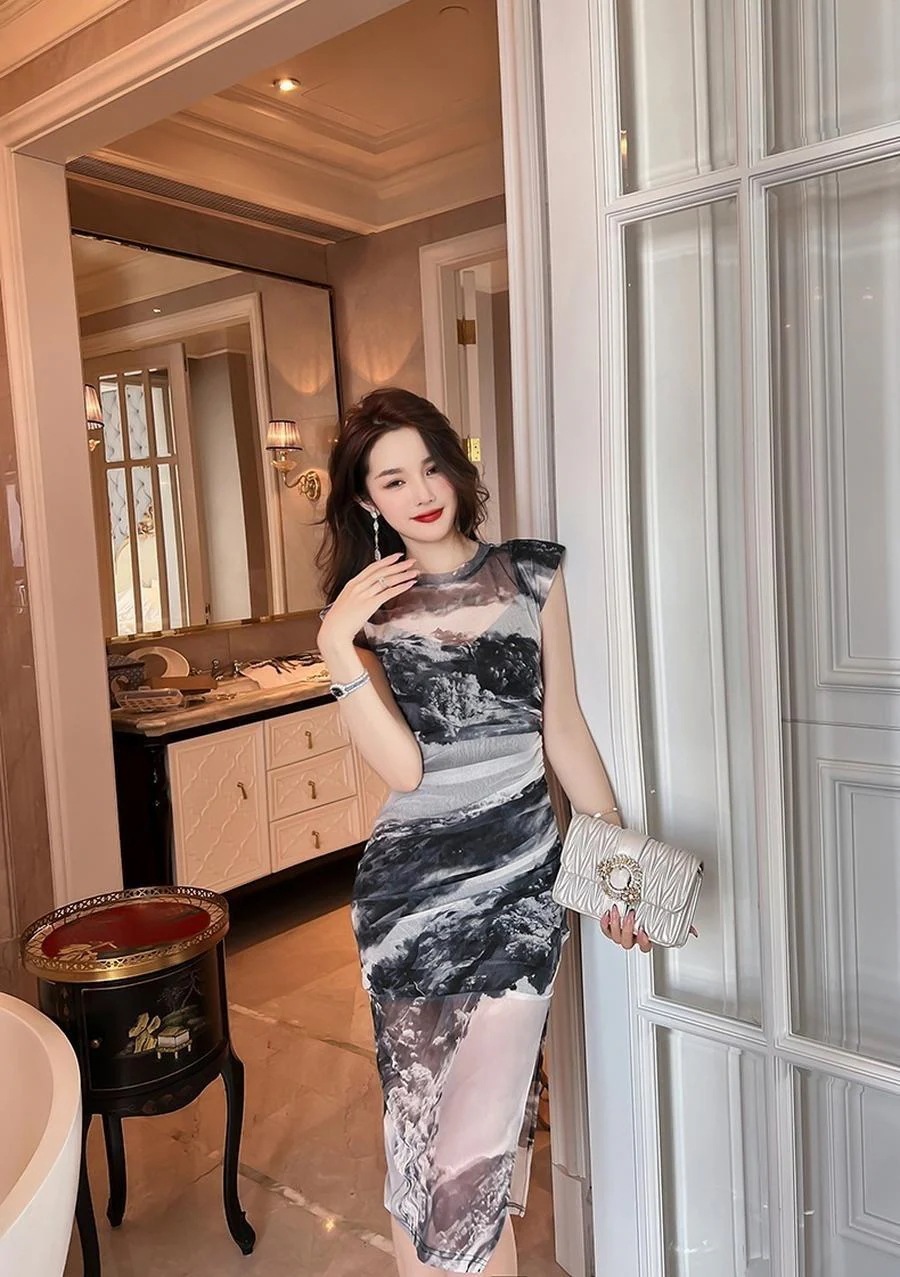 チャイナドレス ワンピ+インナーキャミ 2セット 中華風 シフォン フォーマル パーティードレス キャバドレス 同窓会 披露宴 卒業式 結婚式 ウェディング 二次会 チャイナドレス ワンピ+インナーキャミ 2セット 中華風 シフォン フォーマル パーティードレス キャバドレス 同窓会 披露宴 卒業式 結婚式 ウェディング 二次会