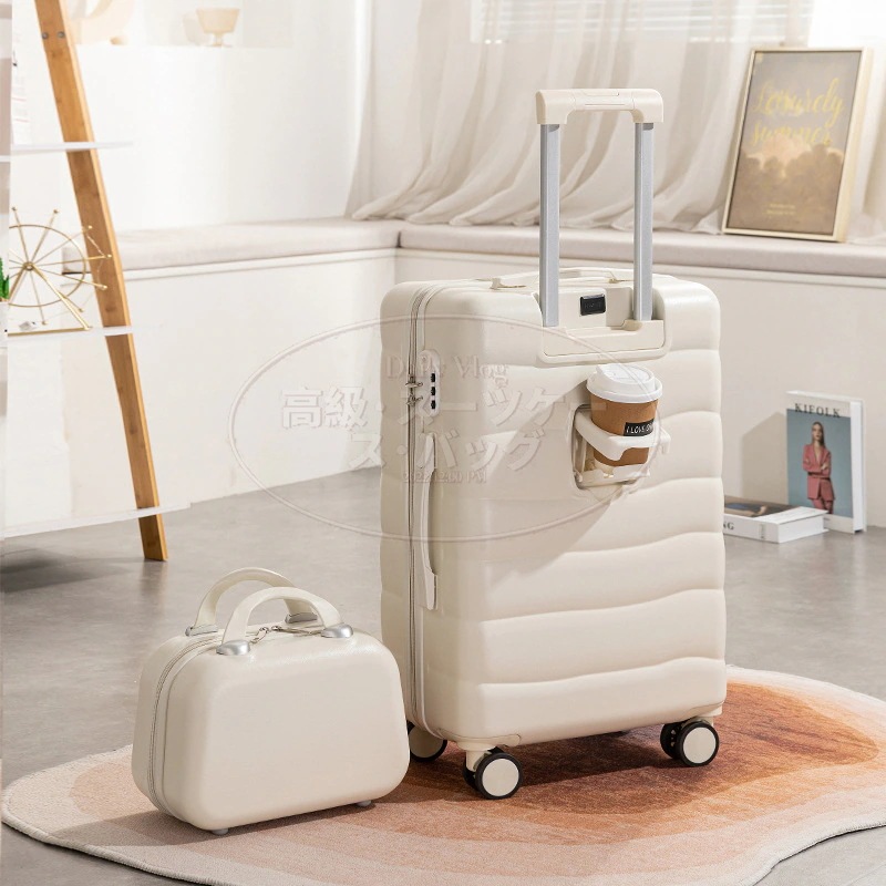 1つ買うと1つ送り 多機能USB充電機能カップホルダー付きロッドケース ジッパー型超軽量万方向輪 大きいものを買うと小さいものを贈り s-xlサイズ 小さなキャンディ色のスーツケース 1つ買うと1つ送り 多機能USB充電機能カップホルダー付きロッドケース ジッパー型超軽量万方向輪 大きいものを買うと小さいものを贈り s-xlサイズ 小さなキャンディ色のスーツケース