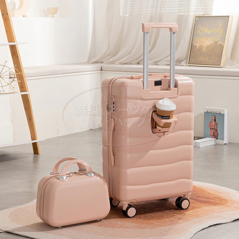 1つ買うと1つ送り 多機能USB充電機能カップホルダー付きロッドケース ジッパー型超軽量万方向輪 大きいものを買うと小さいものを贈り s-xlサイズ 小さなキャンディ色のスーツケース 1つ買うと1つ送り 多機能USB充電機能カップホルダー付きロッドケース ジッパー型超軽量万方向輪 大きいものを買うと小さいものを贈り s-xlサイズ 小さなキャンディ色のスーツケース