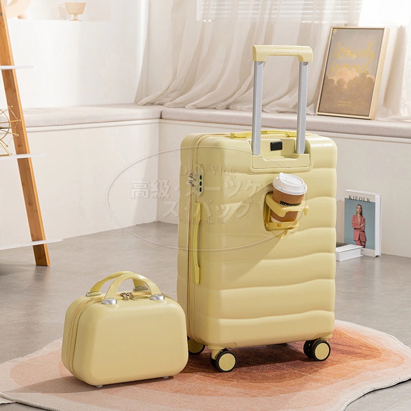 1つ買うと1つ送り 多機能USB充電機能カップホルダー付きロッドケース ジッパー型超軽量万方向輪 大きいものを買うと小さいものを贈り s-xlサイズ 小さなキャンディ色のスーツケース 1つ買うと1つ送り 多機能USB充電機能カップホルダー付きロッドケース ジッパー型超軽量万方向輪 大きいものを買うと小さいものを贈り s-xlサイズ 小さなキャンディ色のスーツケース