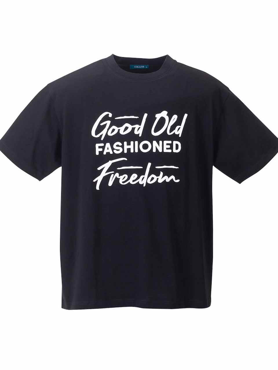 半袖パーカー 大きいサイズ メンズ プリントTシャツ メッシュ サマーパーカ 2枚組 COLLINS C060417-08