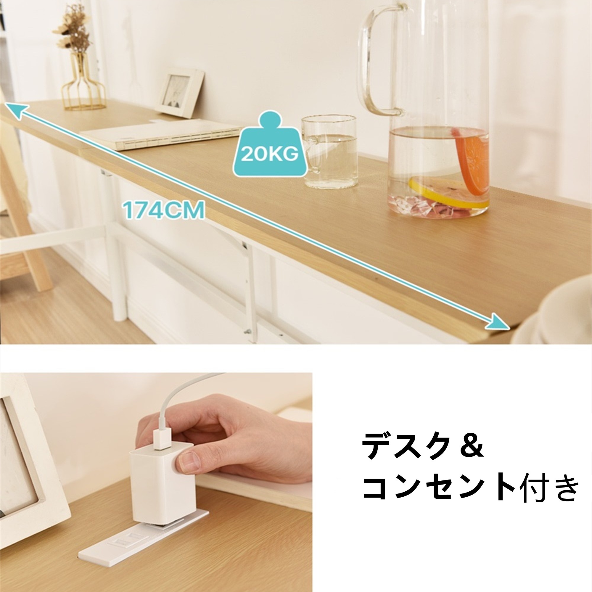 国内発送！ロフトベッド シングル パイプベッド 収納棚 デスク付き 北欧風 コンセント付き 収納 子供ベッド 耐震 ベッド パイプ 金属 高さ170cm 収納棚 収納 北欧風 大人 一人暮らし 子供部