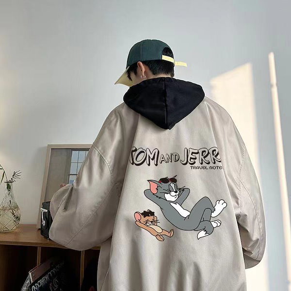 Qoo10] トムとジェリー 服 ジャケット メンズ