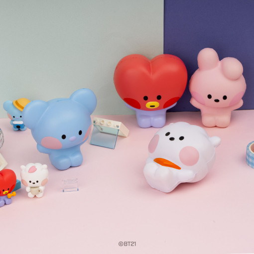 Qoo10] BT21 minini SQUISHY