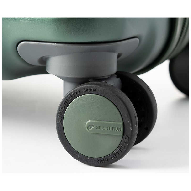 A.L.I　ハードキャリー デカかるEdge フロントオープンタイプ マットグリーン [TSAロック搭載 /37(+7)L /1泊～2泊]　ALI07718FW