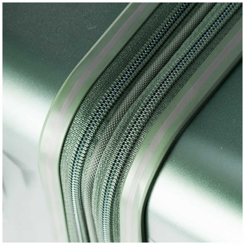 A.L.I　ハードキャリー デカかるEdge フロントオープンタイプ マットグリーン [TSAロック搭載 /37(+7)L /1泊～2泊]　ALI07718FW