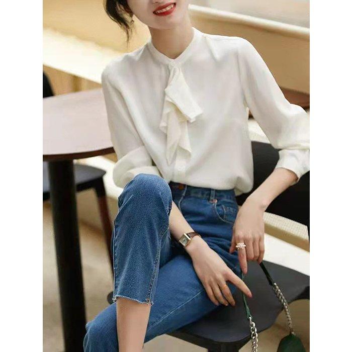 【新作入荷】気質 長袖シャツ ブラウス トップス シャツ レディース 長袖 フリル ブラウス フォーマル オフィスカジュアル 大人 上品 【新作入荷】気質 長袖シャツ ブラウス トップス シャツ レディース 長袖 フリル ブラウス フォーマル オフィスカジュアル 大人 上品