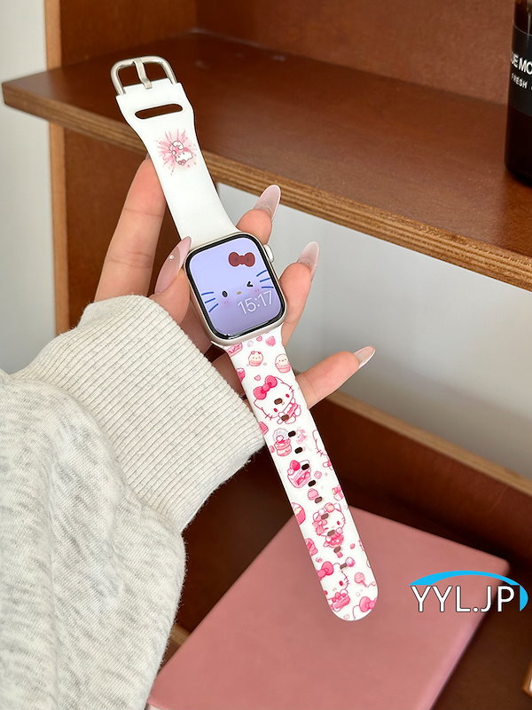 Qoo10] キティちゃん Apple Watch バ