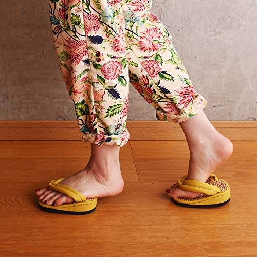 ダイエットスリッパ 足半サンダル アフターヒール After Heel 室内履き (マスタード) ダイエットスリッパ 足半サンダル アフターヒール After Heel 室内履き (マスタード)