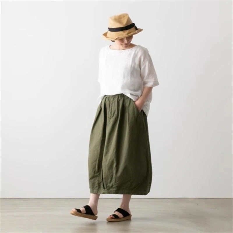 HARVESTY(ハーベスティ)スカート ロングスカート サーカススカート ランタンスカート レディース ボトムス 無地 春 夏 ワイルドカード HARVESTY(ハーベスティ)スカート ロングスカート サーカススカート ランタンスカート レディース ボトムス 無地 春 夏 ワイルドカード