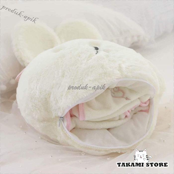 お昼寝枕 ぬいぐるみ 抱き枕 毛布付き ピロー 暖かい 可愛い ウサギ ギ フト プレゼント ホワイト お昼寝枕 ぬいぐるみ 抱き枕 毛布付き ピロー 暖かい 可愛い ウサギ ギ フト プレゼント ホワイト