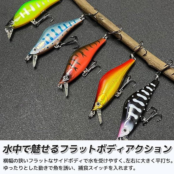 Qoo10] 渓流ルアー トラウトミノー セット シン