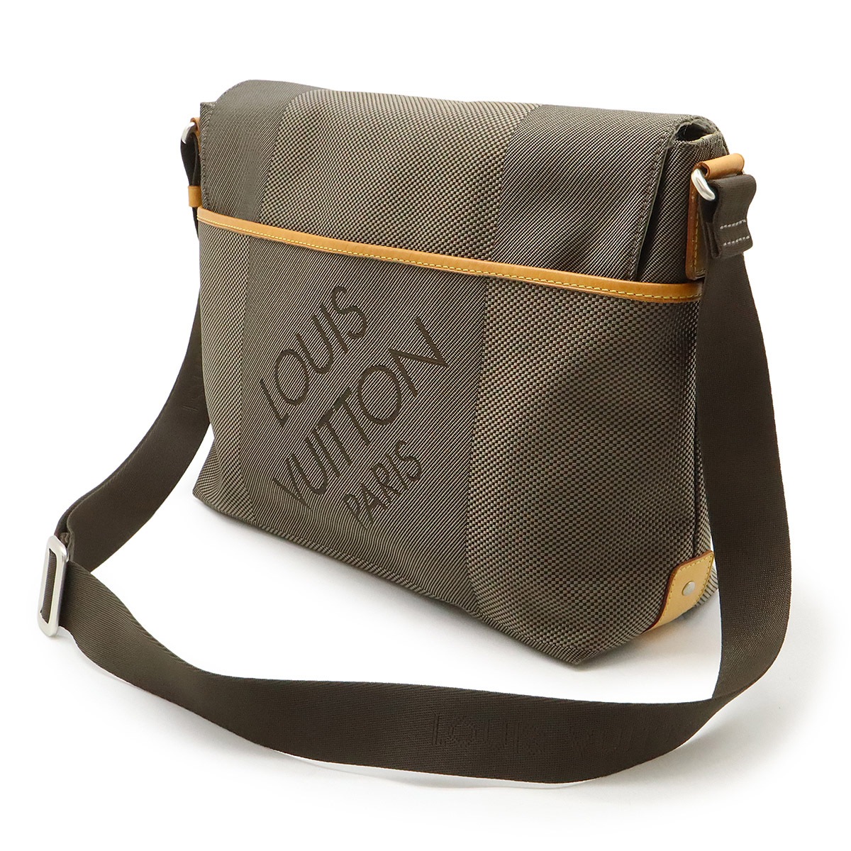 ダミエジェアン ルー ショルダーバッグ メッセンジャーバッグ 斜め掛け テール M93077