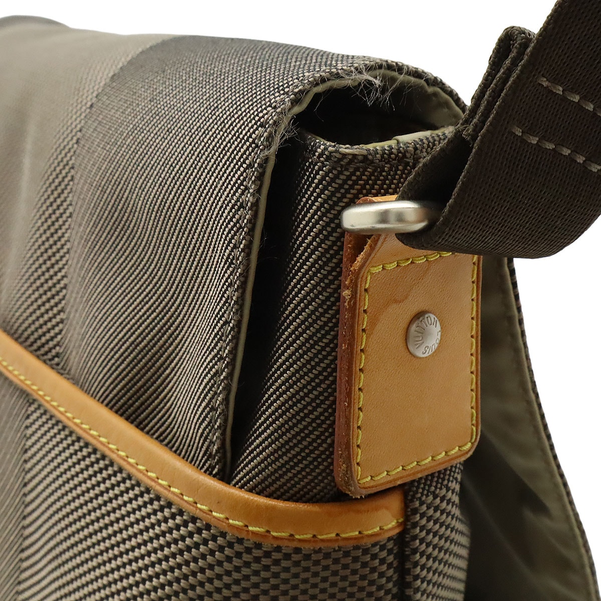 ダミエジェアン ルー ショルダーバッグ メッセンジャーバッグ 斜め掛け テール M93077