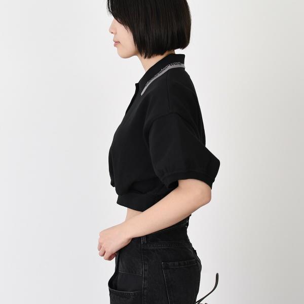 Qoo10] Alexander Wang トップス クロップド シンチ コットンポ