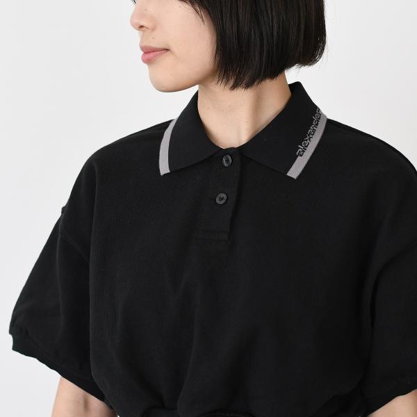 Qoo10] Alexander Wang トップス クロップド シンチ コットンポ