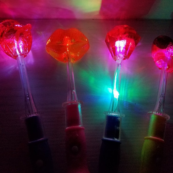 50個 Led 点滅シングルライトライトカラフルな発光ロリポップノベルティ光沢のあるキャンディー mdprevattcaulkingandwaterproofing.com