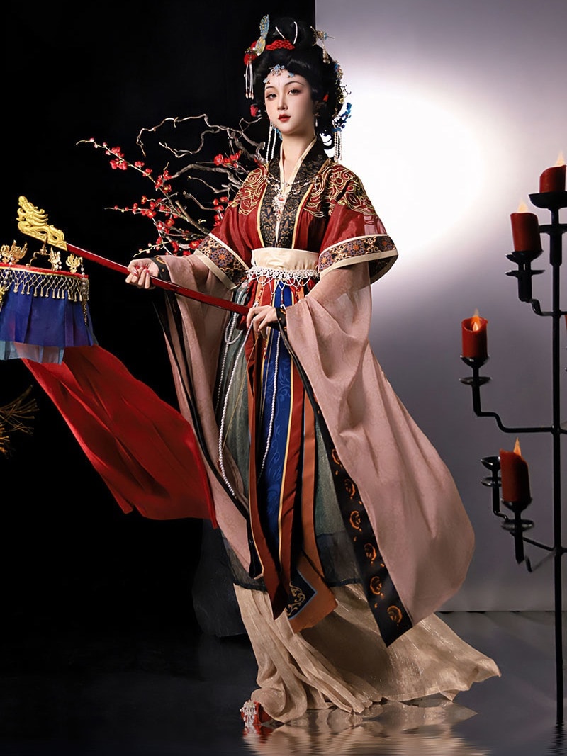 成人写真張喜平魏と晋時代復元刺繍漢服妖精絵伝統改良ショール大きな袖付き 成人写真張喜平魏と晋時代復元刺繍漢服妖精絵伝統改良ショール大きな袖付き