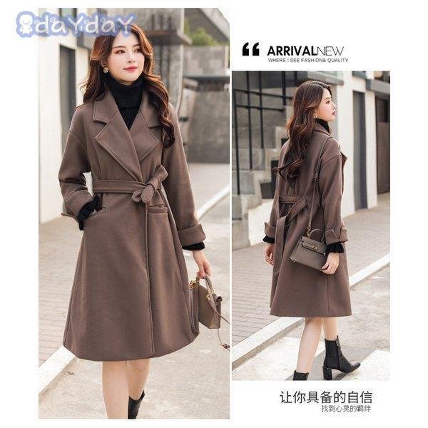 Hot!!!チェスターコート レディース ラシャコート チェスターコート ロング丈トレンチコート 厚手 aライン