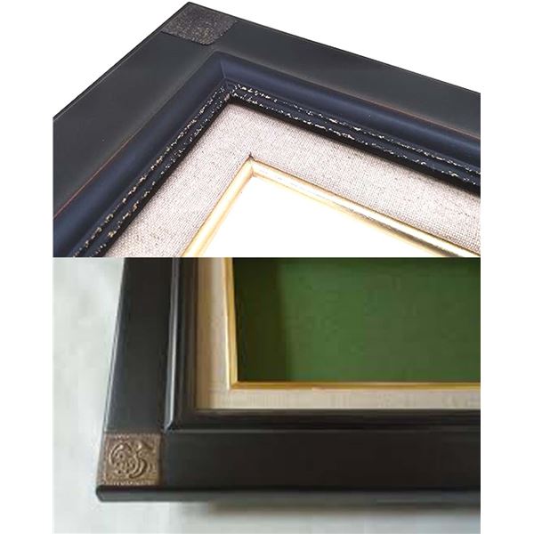 ( Pサイズ額 )黒金 油絵額 P12号 606×455mm 油絵用額縁 油額 油彩 油彩画 絵画 額 額縁 フレーム ( Pサイズ額 )黒金 油絵額 P12号 606×455mm 油絵用額縁 油額 油彩 油彩画 絵画 額 額縁 フレーム