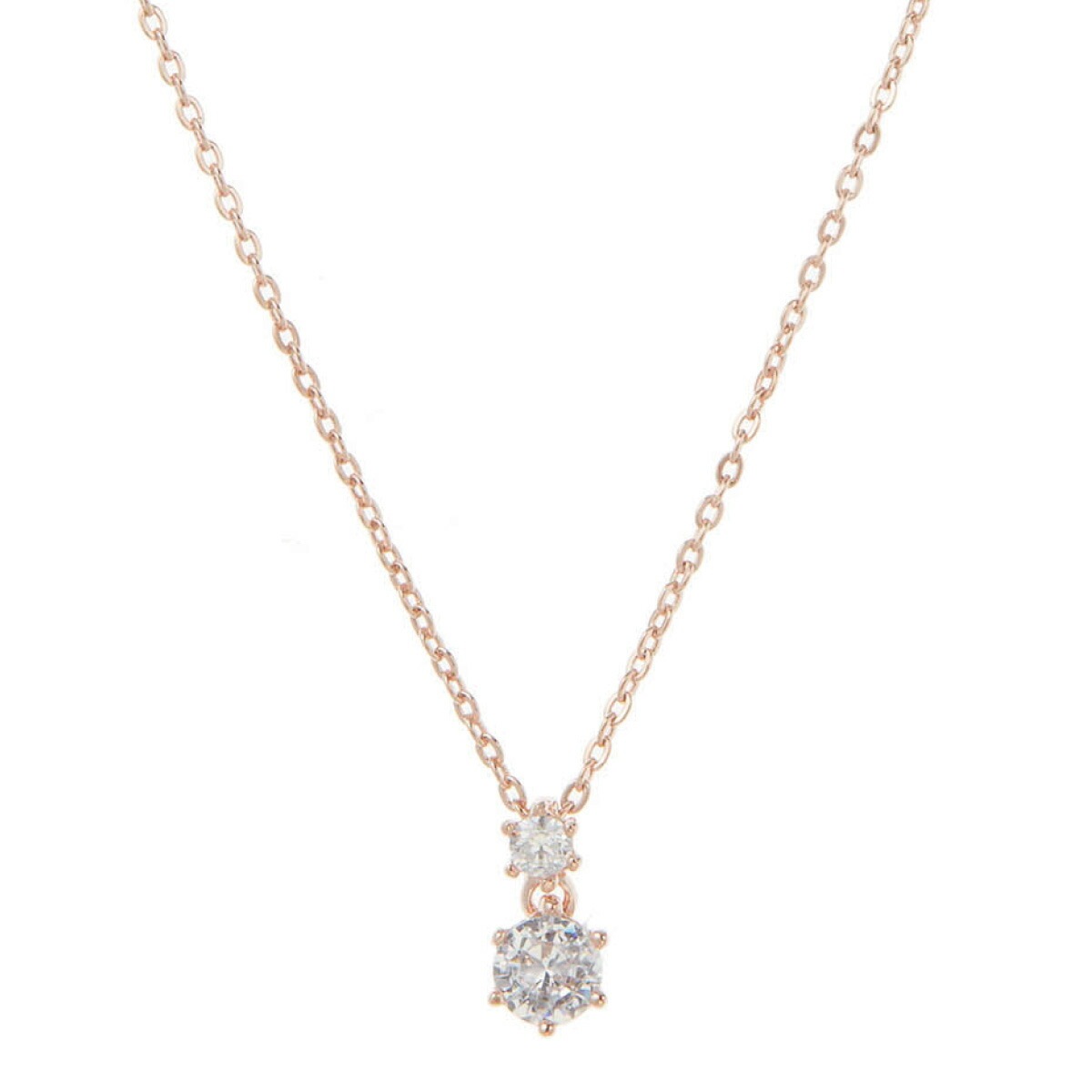 ネックレス レディース シルバー925製 キュービックジルコニア 2粒 2石 シンプル ネックレス レディース シルバー925製 キュービックジルコニア 2粒 2石 シンプル