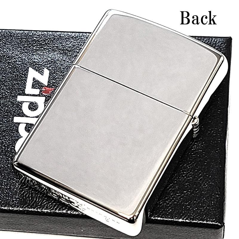 ZIPPO ライター トライアングル アラベスク ホワイトシェル模様 ジッポ 鏡面仕上げ 彫刻 シルバー かっこいい おしゃれ メンズ ギフト プレゼント