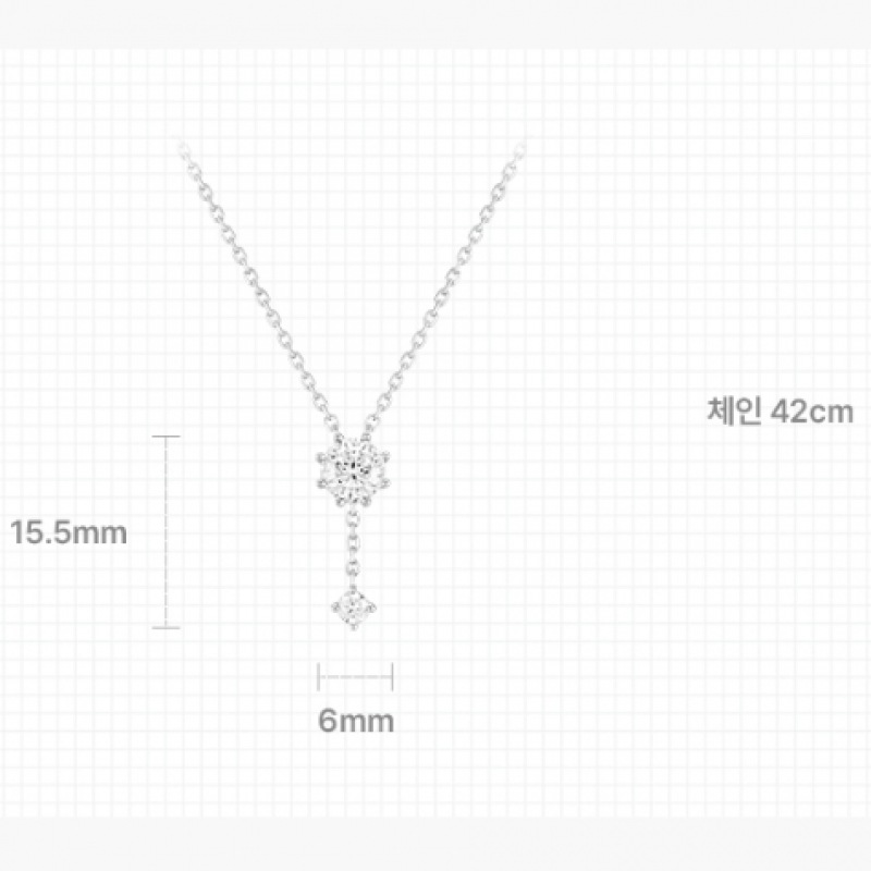 ジェスティーナホワイトモンドネックレス (JLJNQ1BS302SW420) ジェスティーナホワイトモンドネックレス (JLJNQ1BS302SW420)