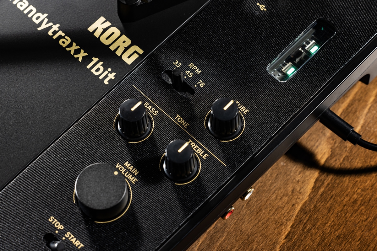 コルグ HANDYTRAXX-1BIT ポータブル・レコードプレーヤーhandytraxx 1Bit HANDYTRAXX1BIT