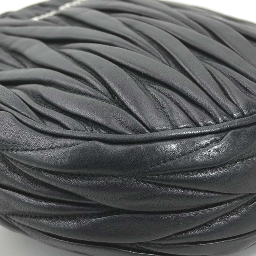 ミュウミュウ MIUMIU ショルダーバッグ レザー ブラック レディース r10316a ミュウミュウ MIUMIU ショルダーバッグ レザー ブラック レディース r10316a