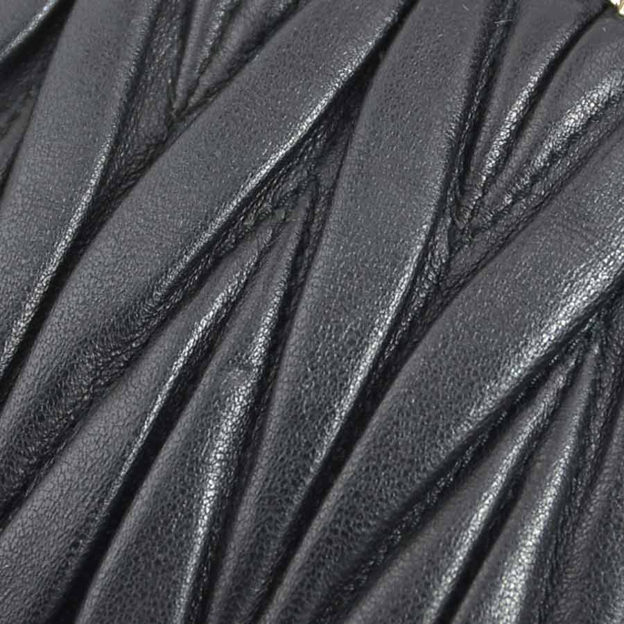 ミュウミュウ MIUMIU ショルダーバッグ レザー ブラック レディース r10316a ミュウミュウ MIUMIU ショルダーバッグ レザー ブラック レディース r10316a