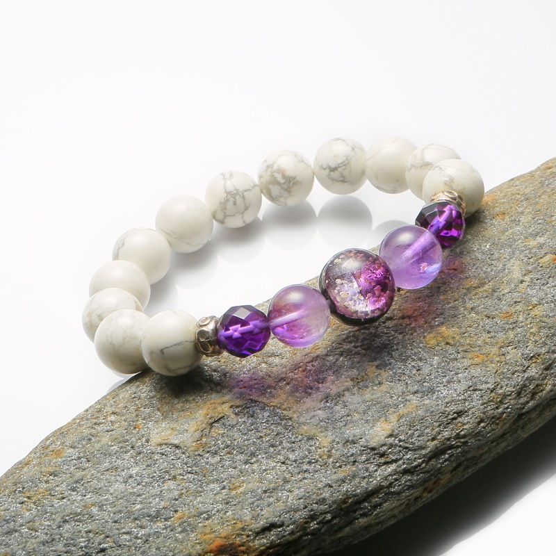012608 アメジスト 天然石パワーストーンブレスレット チャクラ ハンドメイド癒し 新年特売 お 012608 アメジスト 天然石パワーストーンブレスレット チャクラ ハンドメイド癒し 新年特売 お