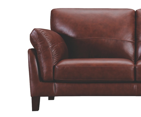 ソファ 二人掛け 幅178cm レザー 本革 肘掛 脚付き ボンデッドレザー ソファー 開梱設置