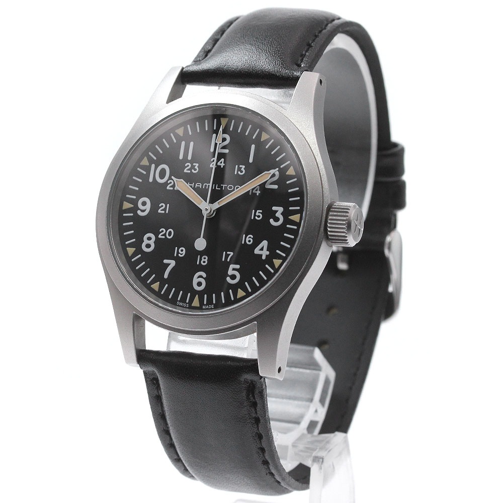 訳あり ハミルトン HAMILTON H694390 カーキ フィールド メカ 手巻き メンズ _839622【中古】