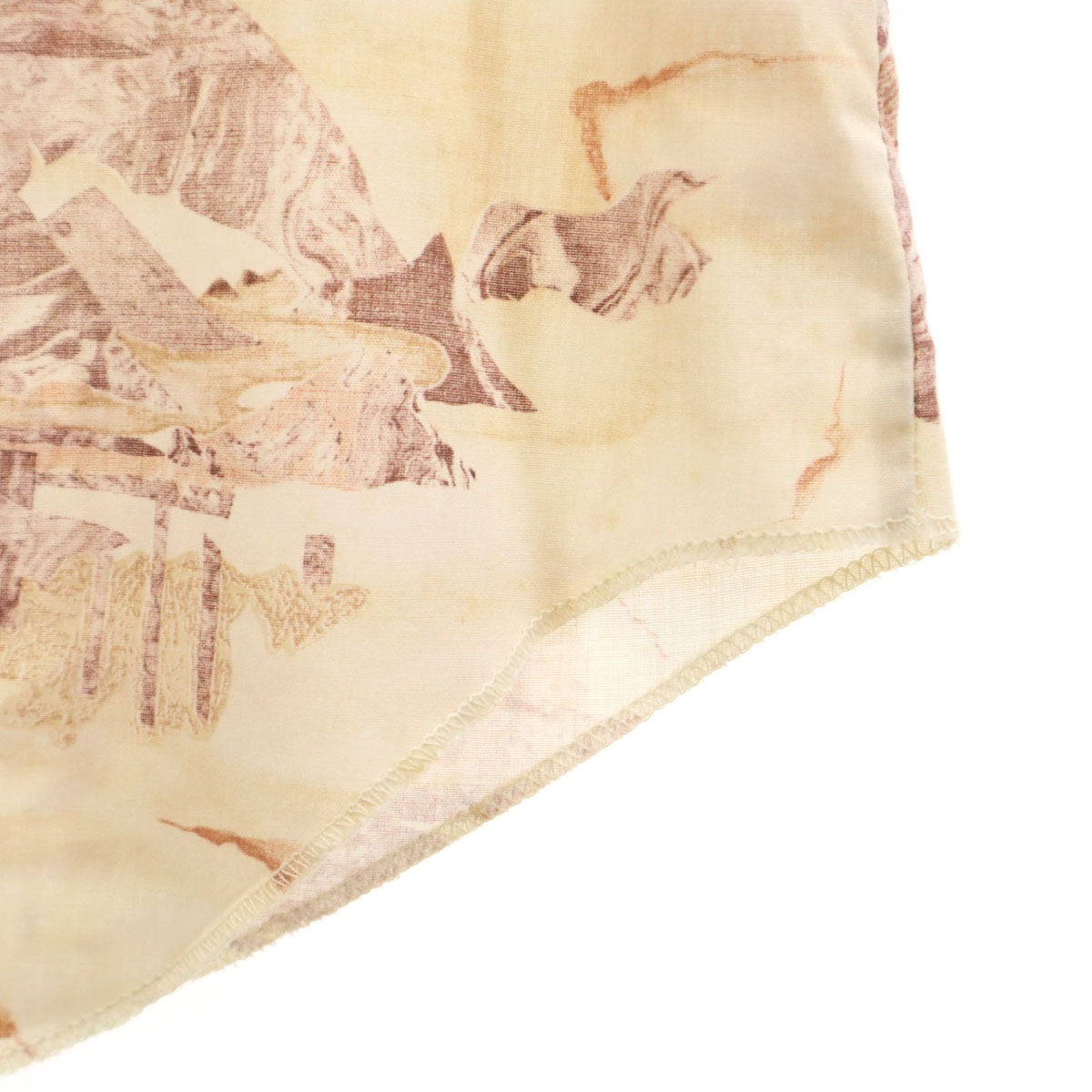 H BAR C エイチバーシー 70s ヴィンテージ 長袖 ウエスタンシャツ ベージュ メンズ 古着 H BAR C エイチバーシー 70s ヴィンテージ 長袖 ウエスタンシャツ ベージュ メンズ 古着