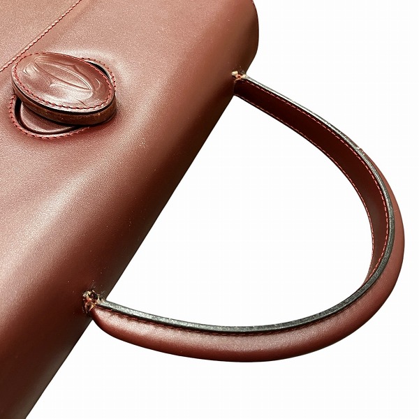 カルティエ マスト マストドゥ ターンロック バッグ ハンドバッグ レディース 【中古】 カルティエ マスト マストドゥ ターンロック バッグ ハンドバッグ レディース 【中古】