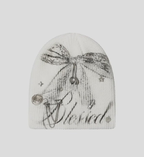 早期完売★2000Archives★BLESSED BEANIE aespa★ウィンター着用 数量再入庫！！！☆aespaカリナ ＆ ウィンター 着用