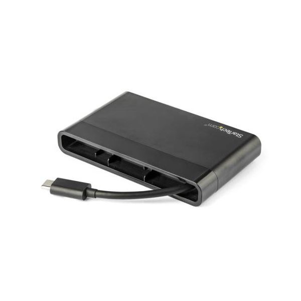 StarTech.com USB Type-C接続マルチアダプタ ブラック DKT30CHVCM 1個