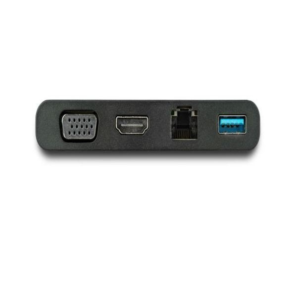 StarTech.com USB Type-C接続マルチアダプタ ブラック DKT30CHVCM 1個