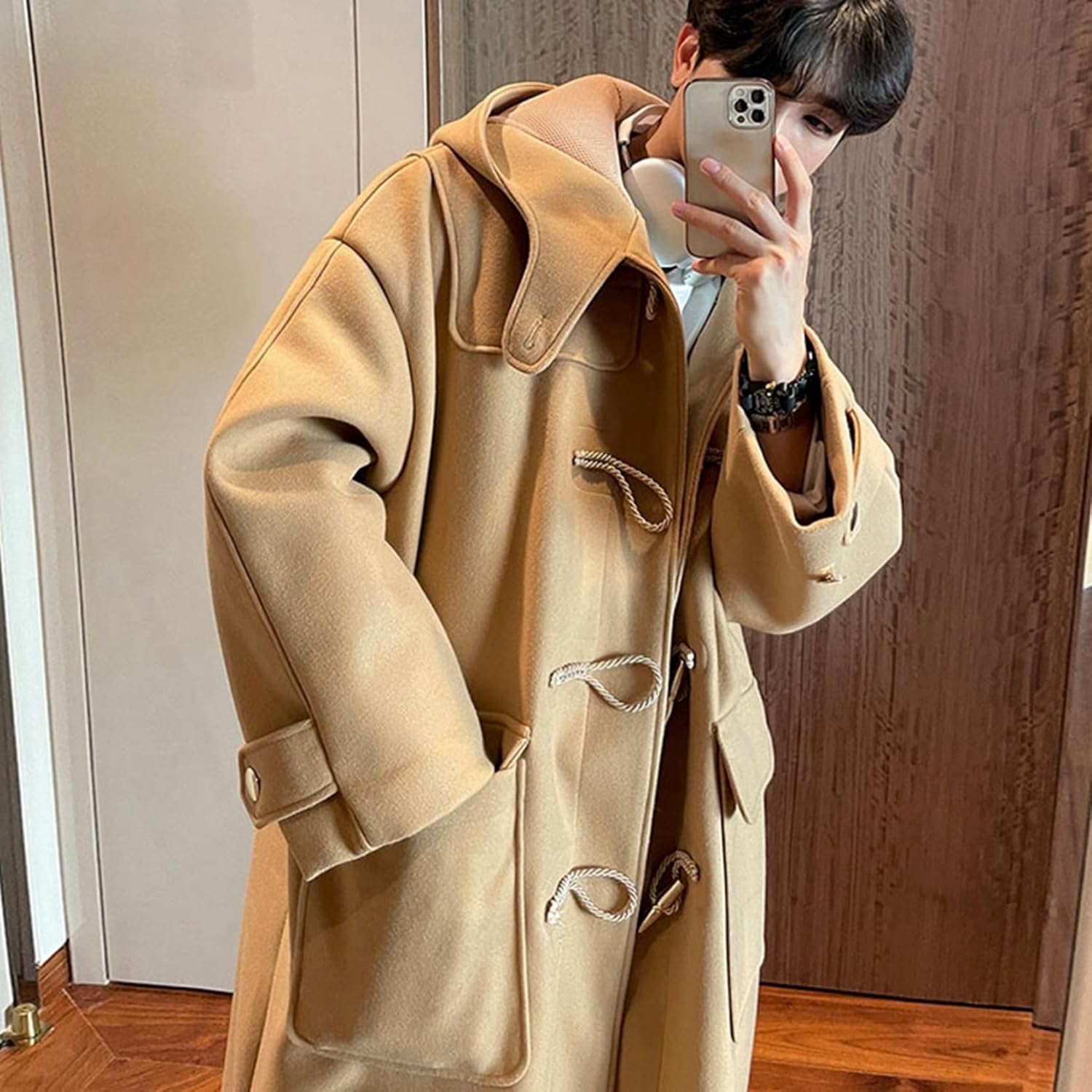 メンズ チェスターコート メルトンコート 冬 防寒 防風 暖かい フード付き ロングコート ダッフルコート 大きいサイズ シルエット お洒落 カジュアル お出かけ 学生 キャメル トレンチコート メンズ チェスターコート メルトンコート 冬 防寒 防風 暖かい フード付き ロングコート ダッフルコート 大きいサイズ シルエット お洒落 カジュアル お出かけ 学生 キャメル トレンチコート