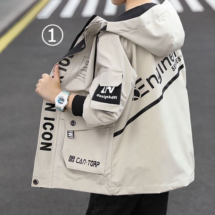 ウインドブレーカー 小学生 マウンテンパーカー トレンチコート 男の子 小学校 幼稚園 保育園 韓国 キッズ おしゃれ 子供服 アウター ジャケット ブルゾン ジャンパー 上着 13299