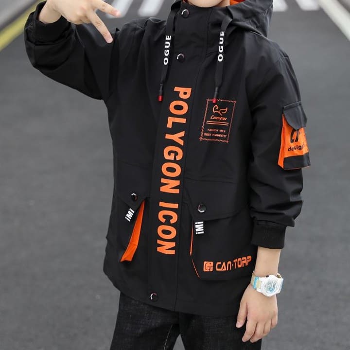 ウインドブレーカー 小学生 マウンテンパーカー トレンチコート 男の子 小学校 幼稚園 保育園 韓国 キッズ おしゃれ 子供服 アウター ジャケット ブルゾン ジャンパー 上着 13299