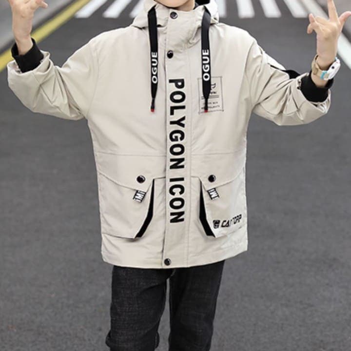 ウインドブレーカー 小学生 マウンテンパーカー トレンチコート 男の子 小学校 幼稚園 保育園 韓国 キッズ おしゃれ 子供服 アウター ジャケット ブルゾン ジャンパー 上着 13299