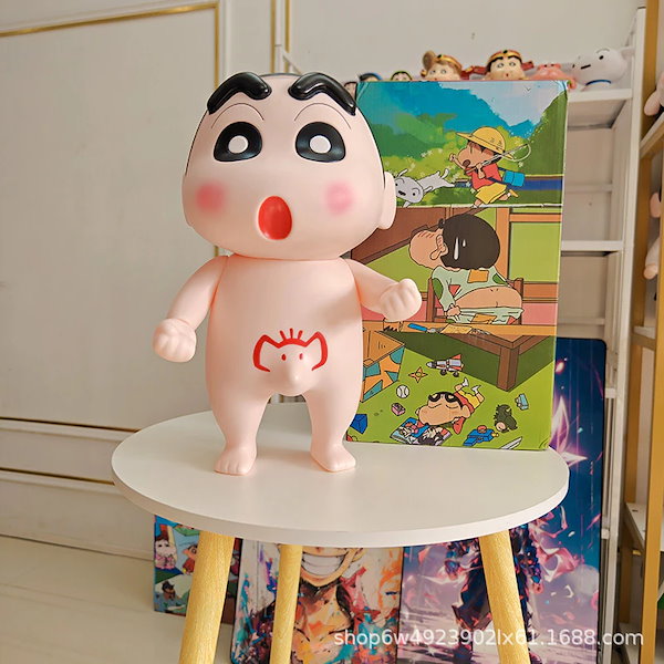 Qoo10] 超大型クレヨンしんちゃんフィギュアつるつ
